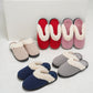 Thermal Faux Fur Round Toe Slippers