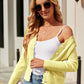 Button Up Long Sleeve Cardigan