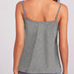 Geometric V-Neck Spaghetti Strap Cami