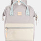 Himawari Water Resistant Canvas Backpack Bag with Side Pockets