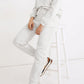 Dropped Shoulder Hoodie and Drawstring Pants Set