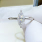 2 Carat Moissanite 925 Sterling Silver Ring