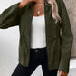 Drawstring Zip Up Hooded Jacket