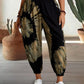 Tie-Dye Elastic Waist Pants