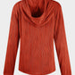Textured Long Sleeve Hoodie