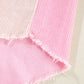 Two-tone Color Exposed Seam Corduroy Shacket