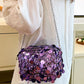 Sequin Chain Shoulder Bag