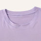 Letter Graphic Round Neck Short Sleeve T-Shirt