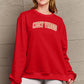 Simply Love Full Size COZY VIBES Graphic Sweatshirt