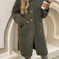 Devine Button Up Long Sleeve Coat