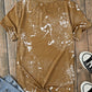 Graphic Round Neck Short Sleeve T-Shirt
