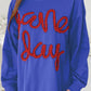 Round Neck Long Sleeve Sweatshirt
