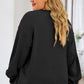 Plus Size Round Neck Dropped Shoulder Sweatshirt