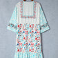 Printed Open Front Cover-Up