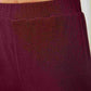 V-Neck Long Sleeve Top and Wide Leg Pants Set