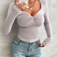Jenna Twisted Long Sleeve T-Shirt