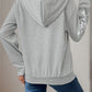 Perfee Half Zip Long Sleeve Hoodie