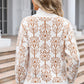Angel Wings Flower Turtleneck Long Sleeve Sweater