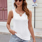 Notched Wide Strap Tank
