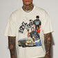 Boyz N The Hood Lowrider Oversized Short Sleeve Tee - Off White