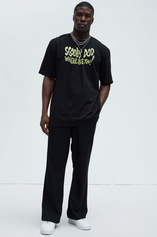 Scooby Doo Where Are You Short Sleeve Tee - Black
