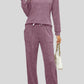 Ribbed Long Sleeve Top and Pocketed Pants Set