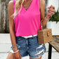 Surplice Wide Strap Tank