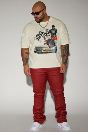 Boyz N The Hood Lowrider Oversized Short Sleeve Tee - Off White