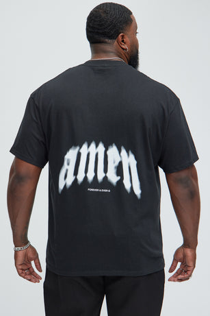 Amen Forever Short Sleeve Tee - Black