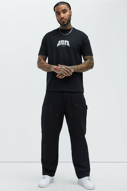 Amen Forever Short Sleeve Tee - Black