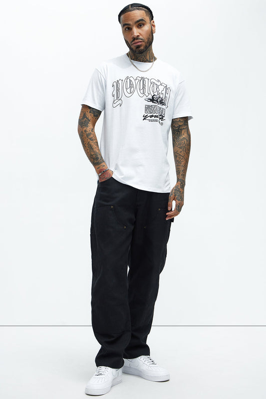 Youth Is The Hope Short Sleeve Tee - White