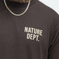 Nature Dept. Short Sleeve Tee - Brown