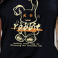 Rabbit Graphic Round Neck Short Sleeve T-Shirt
