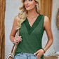 Lace Detail V-Neck Tank