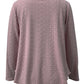 Eyelet Long Sleeve Blouse