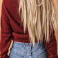 Cable-Knit Button Down V-Neck Cardigan
