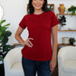 Round Neck Short Sleeve T-Shirt