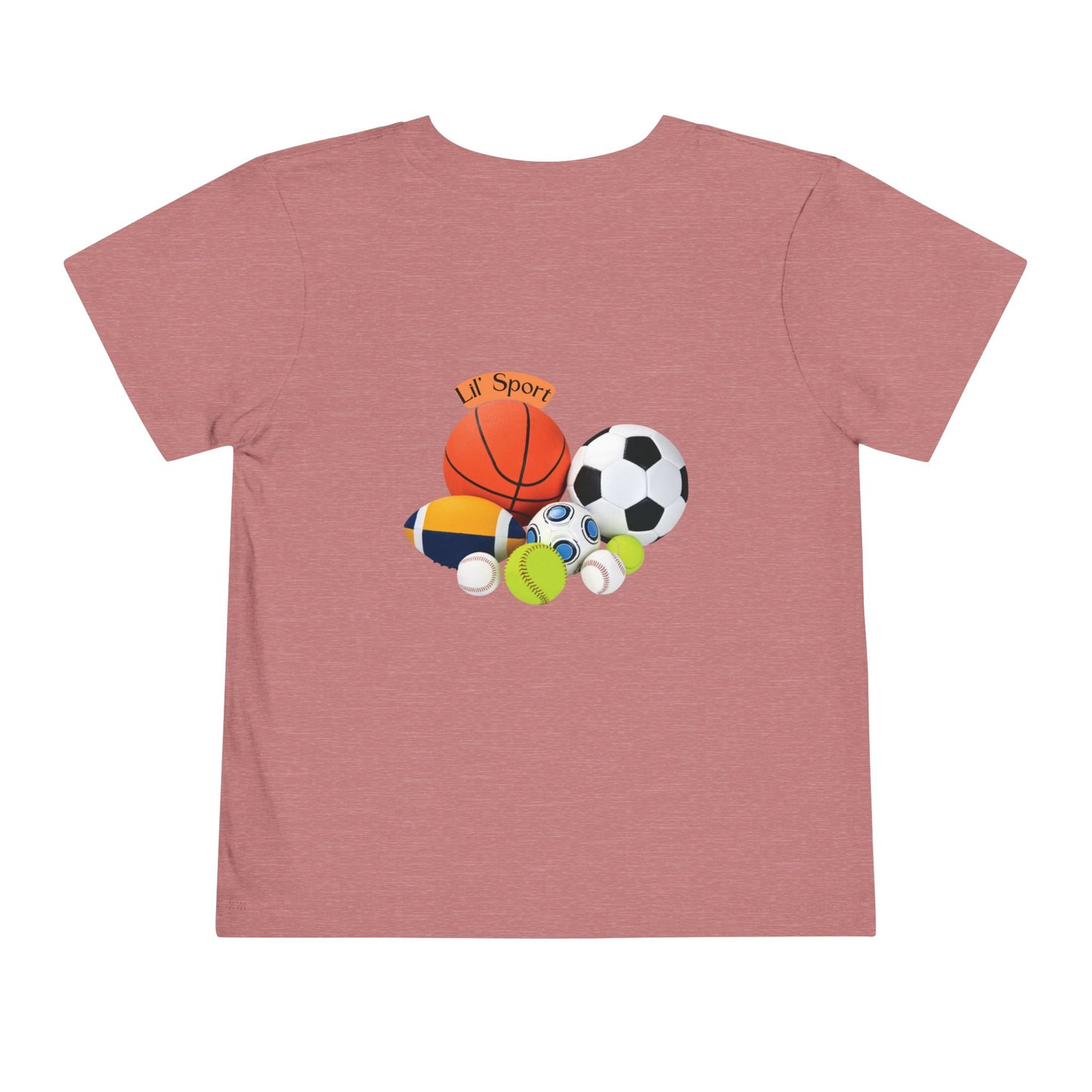 Lil' Sport Unisex Toddler Short Sleeve Tee | Made to Order