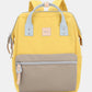 Himawari Water Resistant Canvas Backpack Bag with Side Pockets