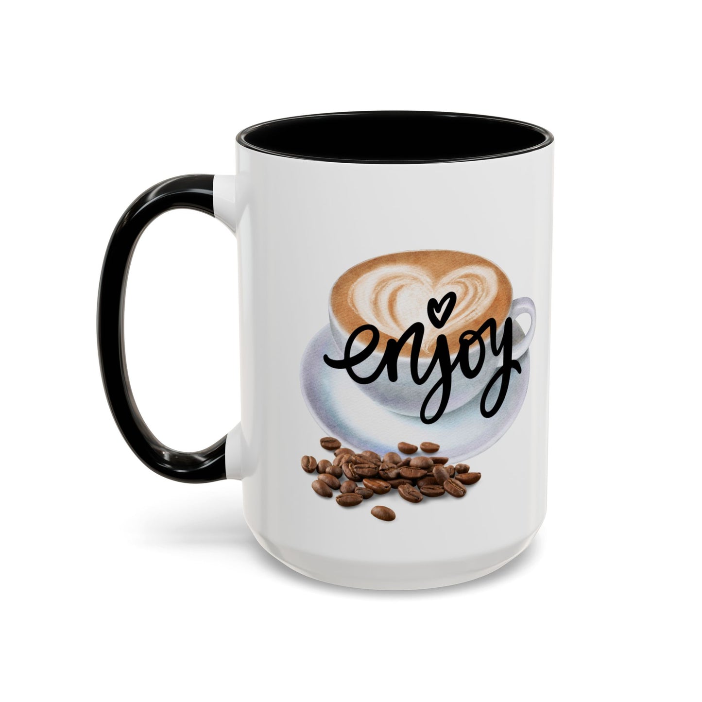 Enjoy Accent Coffee Mug (15oz) | Made to Order