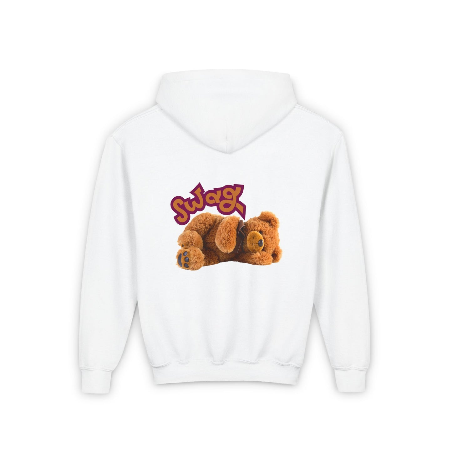 Teddy Bear Swag Youth Heavy Blend Hooded Sweatshirt | Made to Order