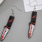 Bloody Horror Drop Earrings