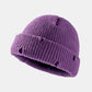 Distressed Cuffed Knit Hat