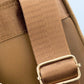 Suede Adjustable Strap Backpack Bag