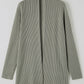 Textured Open Front Long Sleeve Cover Up