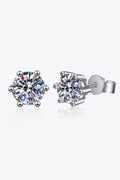 Adored Moissanite Stud Earrings *