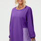 Double Take Full Size Long Sleeve High-Low T-Shirt