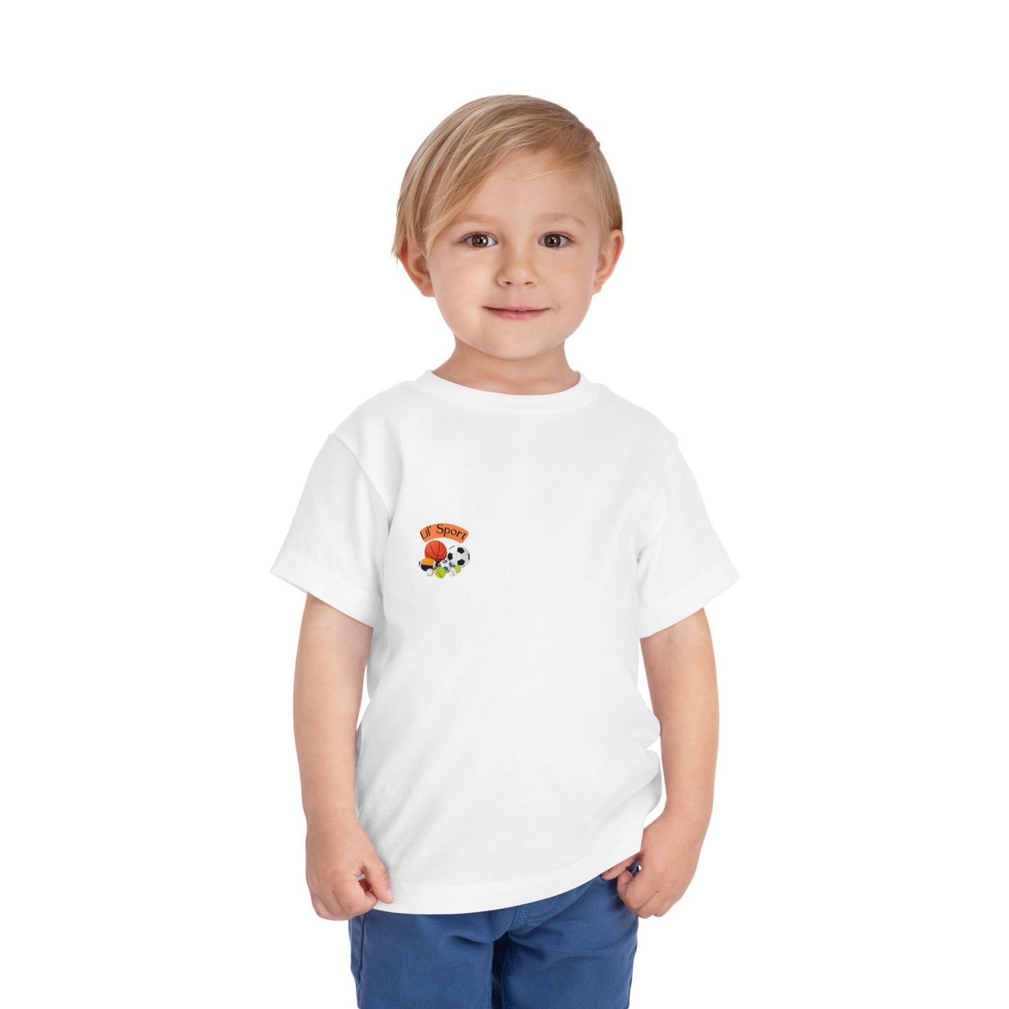 Lil' Sport Unisex Toddler Short Sleeve Tee | Made to Order