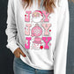 JOY Round Neck Long Sleeve Sweatshirt