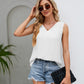 V-Neck Wide Strap Tank